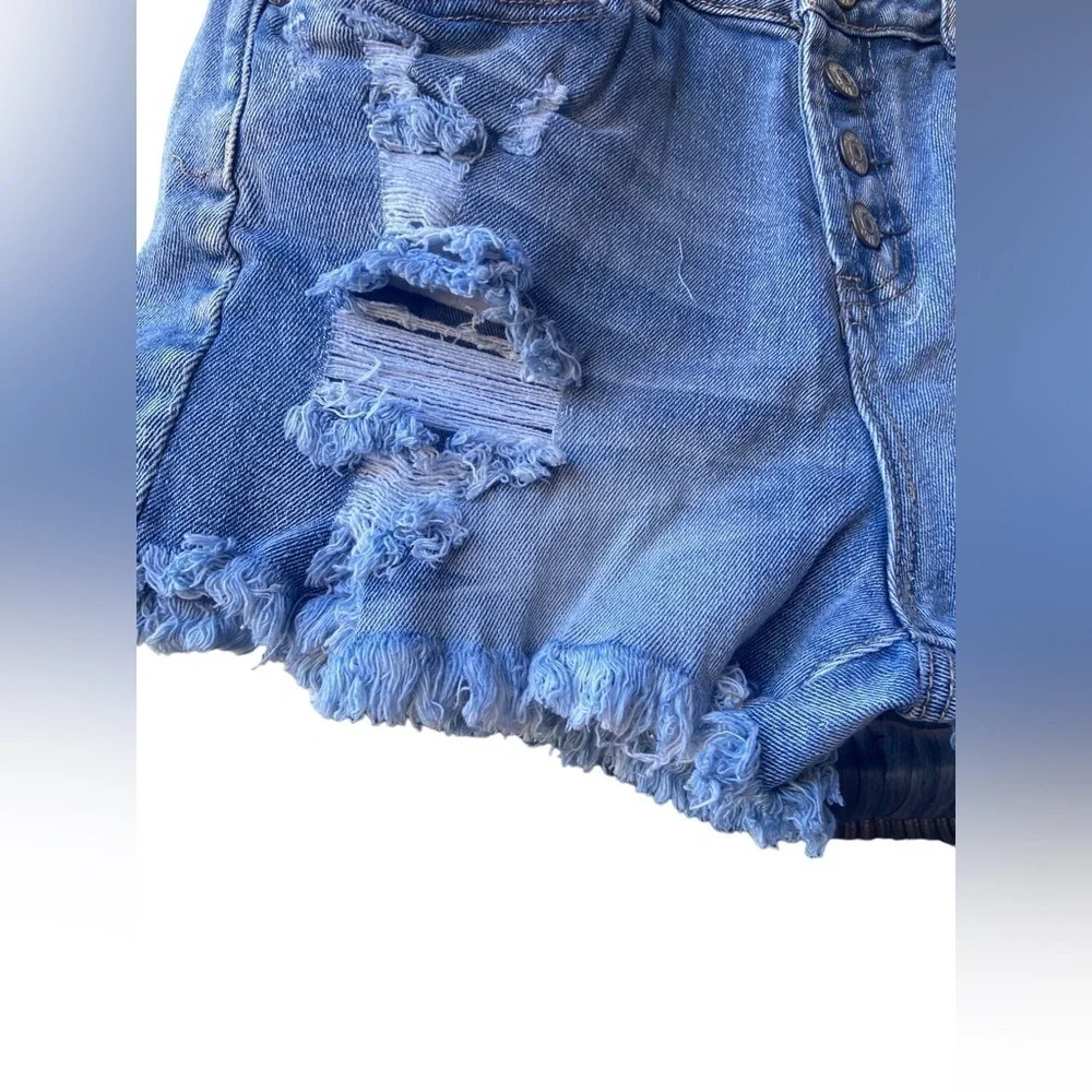 NWT Madden Girl Womens High Rise Vintage Mom Shorts - Picture 9 of 12
